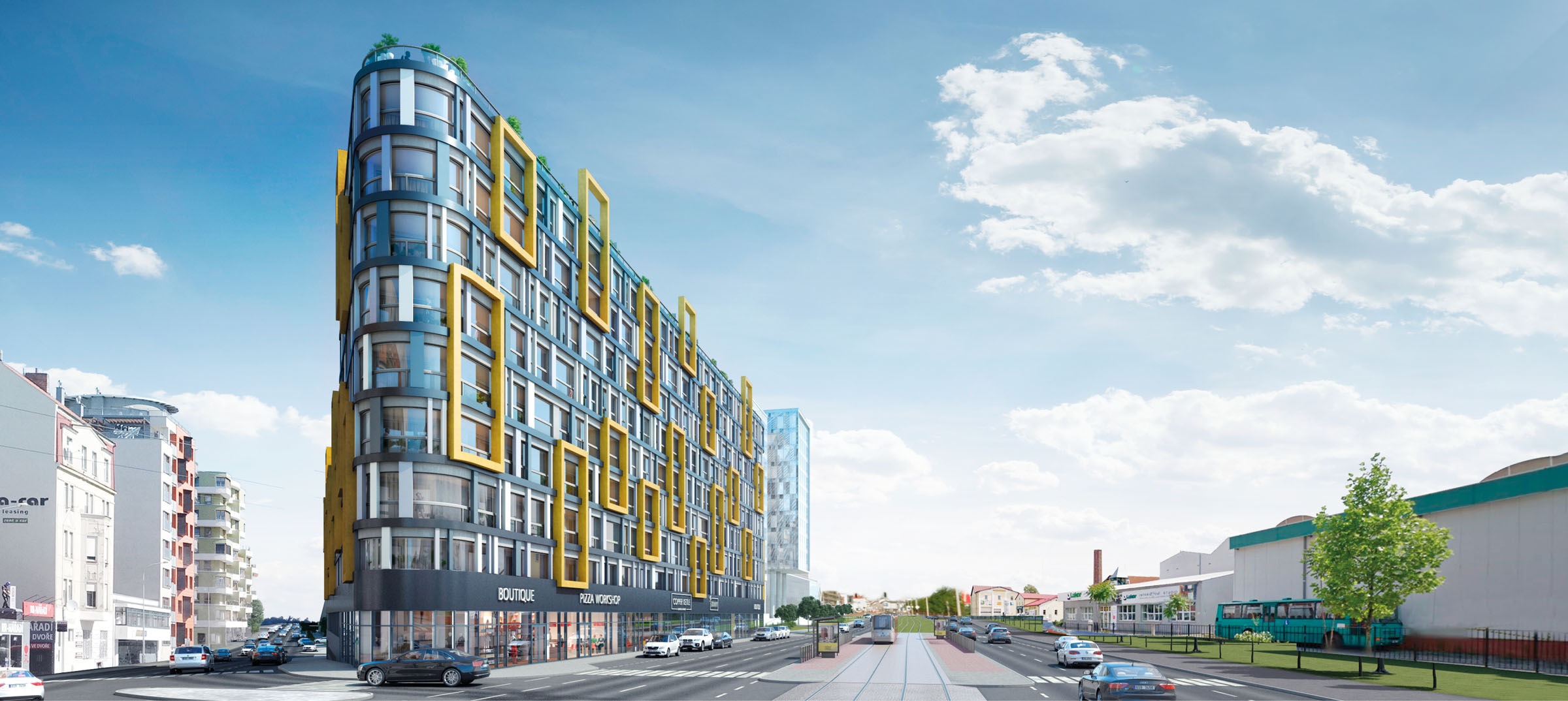 Fotografie projektu Harfa Design Residence