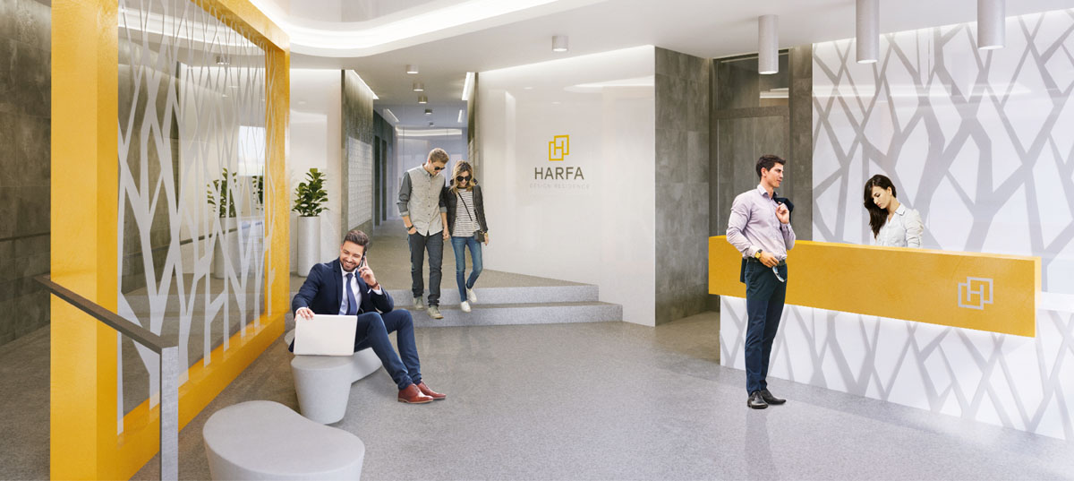 Fotografie lokality Harfa Design Residence