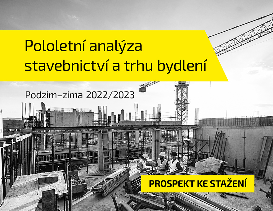 Pololetní analýza stavebnictví a trhu bydlení